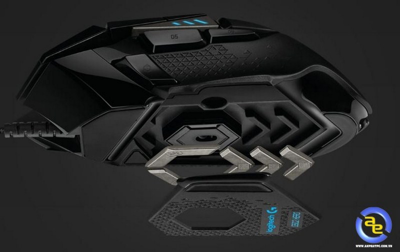 hệ thống tạ trên Logitech G502 HERO