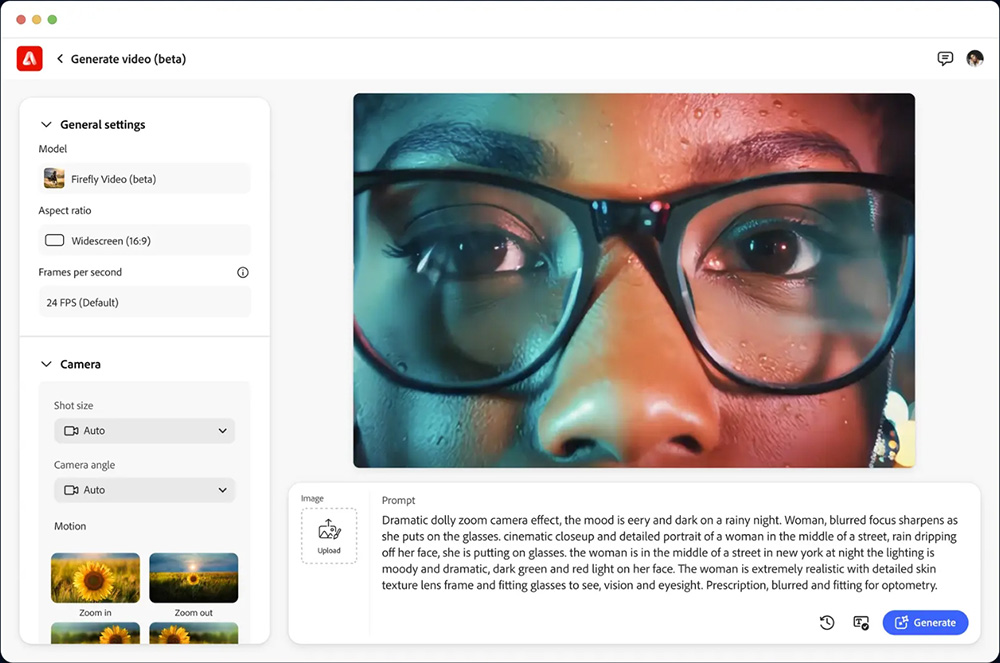 Mang Generative AI vào video với Adobe Firefly Video Model