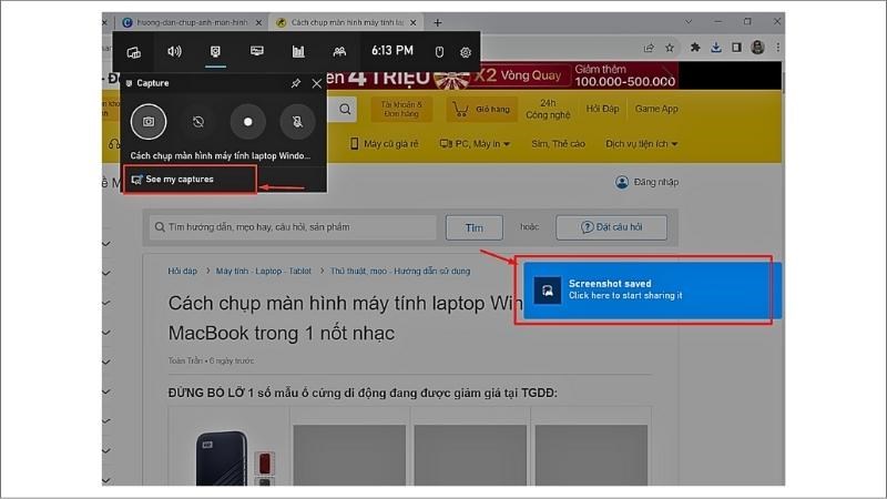 Chụp màn hình laptop - 7