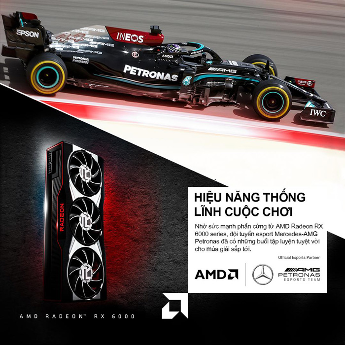 AMD Công Bố Sự Hợp Tác Với Đội Tuyển eSports Mercedes-AMG Petrona - ANPHATPC.COM.VN