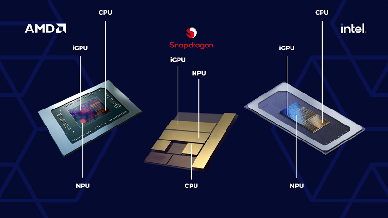 NPU được tích hợp trong các vi xử lý thế hệ mới
