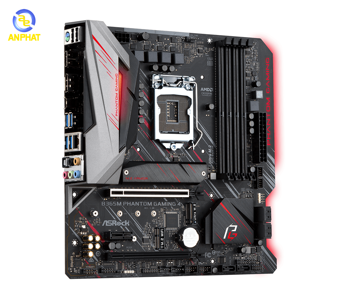 Материнская плата asrock b365m phantom gaming 4 обзор